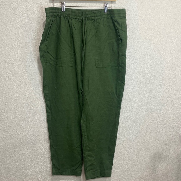J. Crew Pants - Women's Green Casual Pants